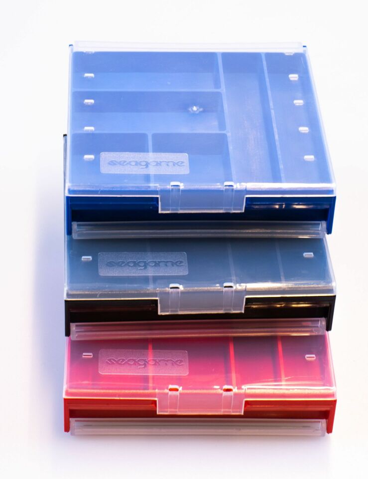 JIGHEAD LRF KUTUSU ÇİFT TARAF EVALI MAVİ