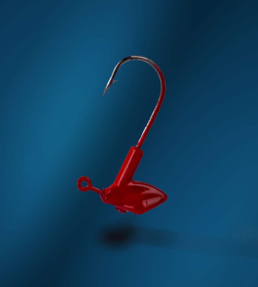 JIGHEAD KARİDES 5.5CM UYUMLU KIRMIZI 25P