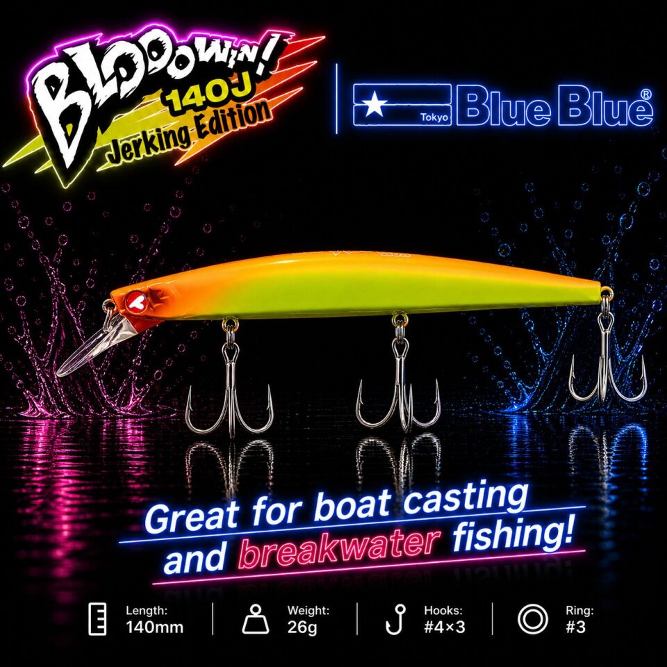 BLOOWIN! 140 JERKING EDITION 26G #36