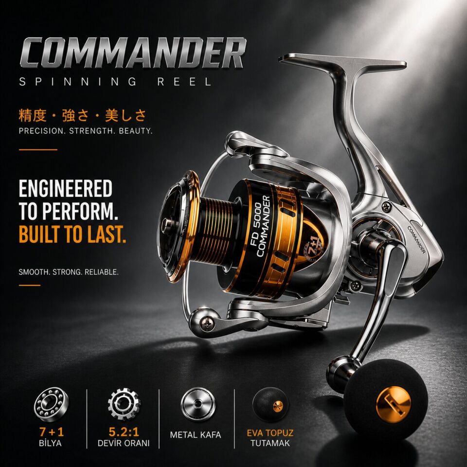 COMMANDER FD-850 METAL KAFA 7-1