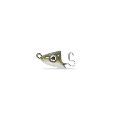 Fiiish BE150 BE1260 2 Tetes Plombees Shallow 10 gr Kaki Jighead