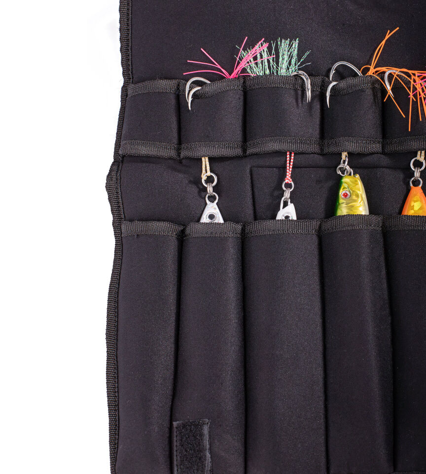 JIG ÇANTASI 10 GÖZ 42x33 CM SİYAH