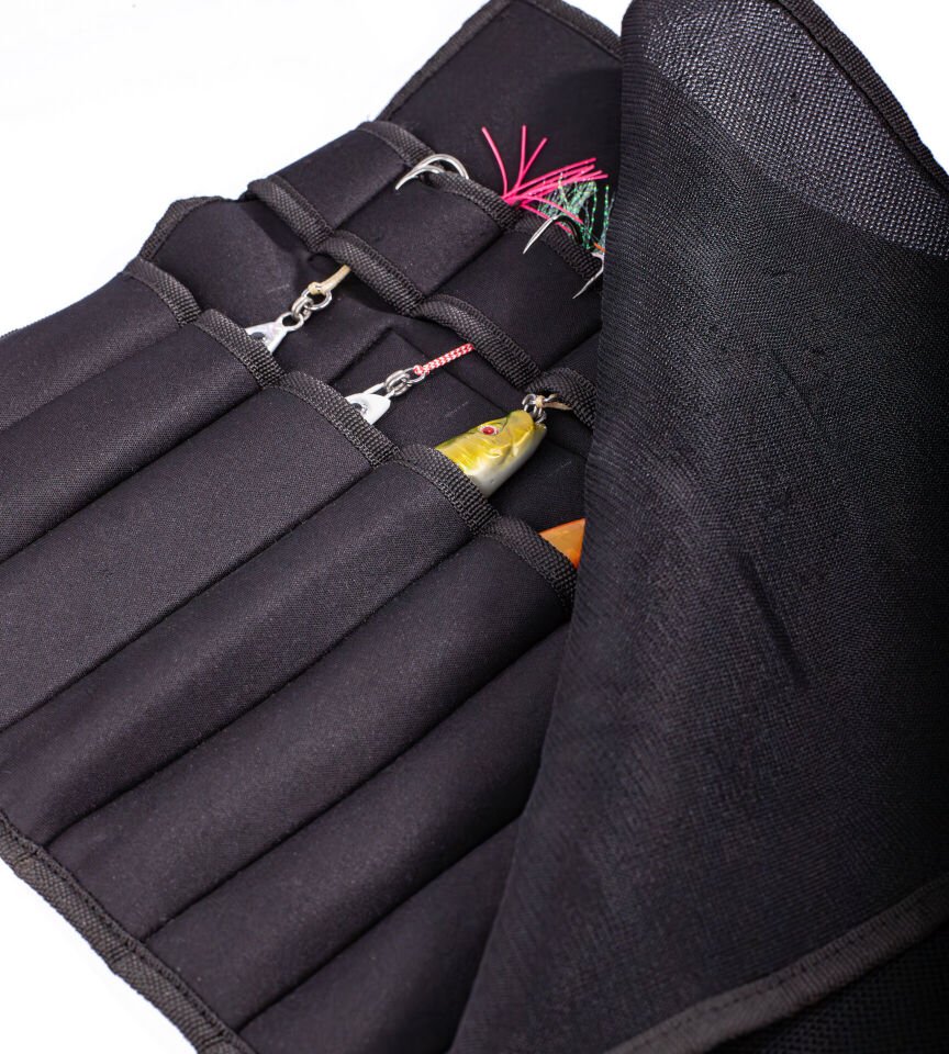 JIG ÇANTASI 10 GÖZ 42x33 CM SİYAH