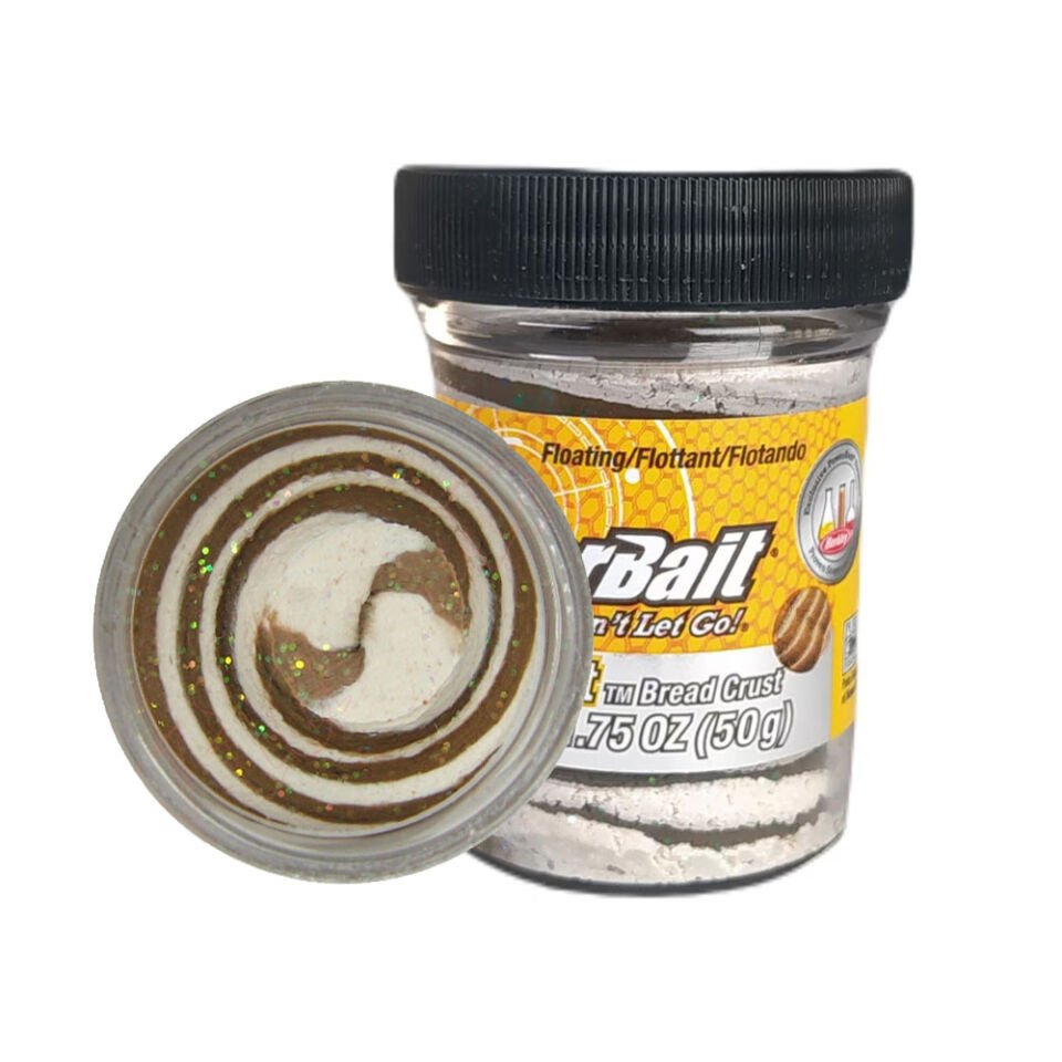 Berkley Powerbait Extra Scent Glitter Sahte Yemi 50 GR - BREAD CRUST