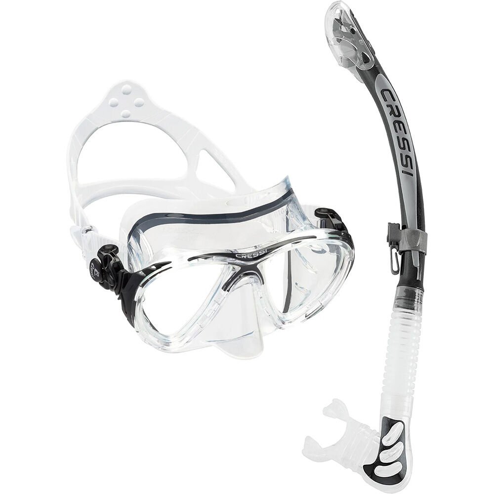 Cressi Big Eyes Evolution Maske Alpha Ultra Dry Şnorkel Seti BLACK