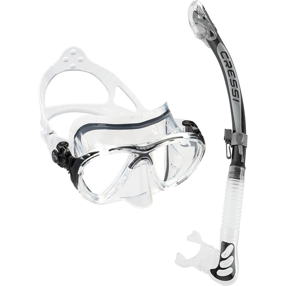 Cressi Big Eyes Evolution Maske Alpha Ultra Dry Şnorkel Seti BLACK