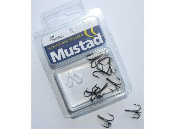 Mustad Olta İğnesi TT 88 SBLN 10 lu NO:12 - METALİK SİYAH