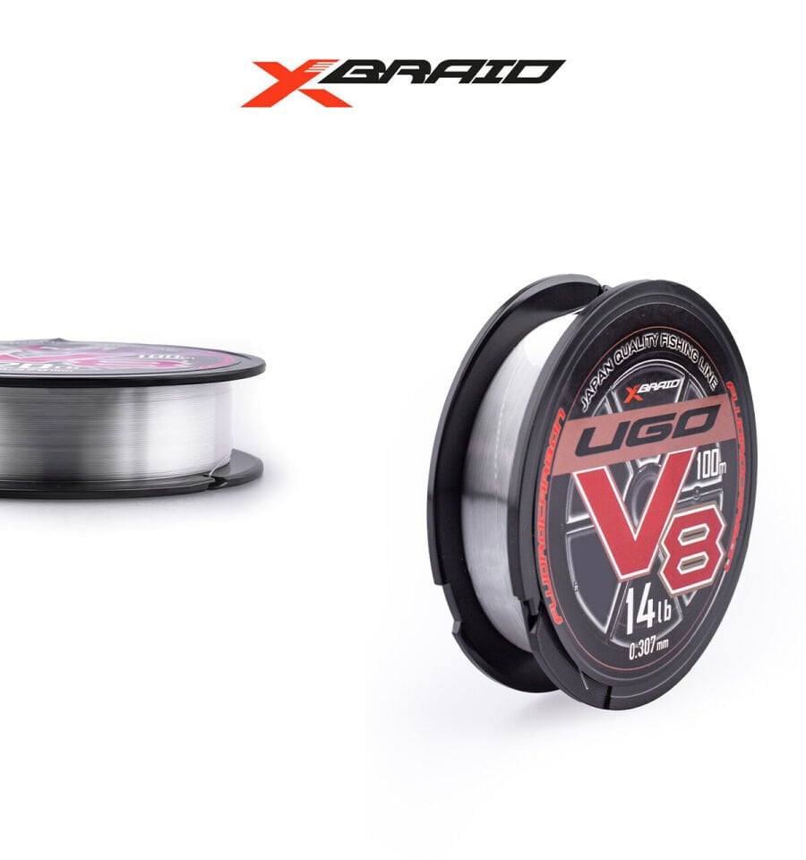 YGK X061 F-UGO V8 HARD FC 100M 4.54KG 0.26