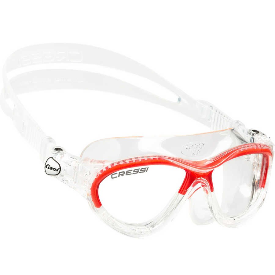 Cressi Mini Cobra Deniz Gözlüğü CLEAR-CLEAR-RED