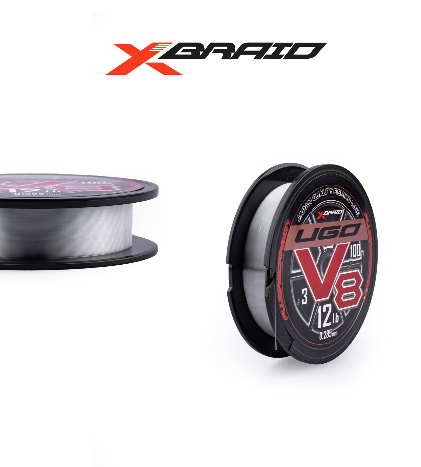 YGK X061 F-UGO V8 HARD FC 100M 5.44KG 0.285