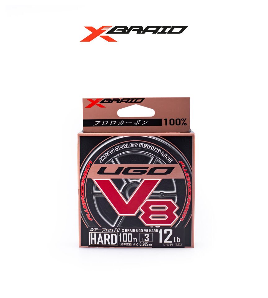 YGK X061 F-UGO V8 HARD FC 100M 5.44KG 0.285