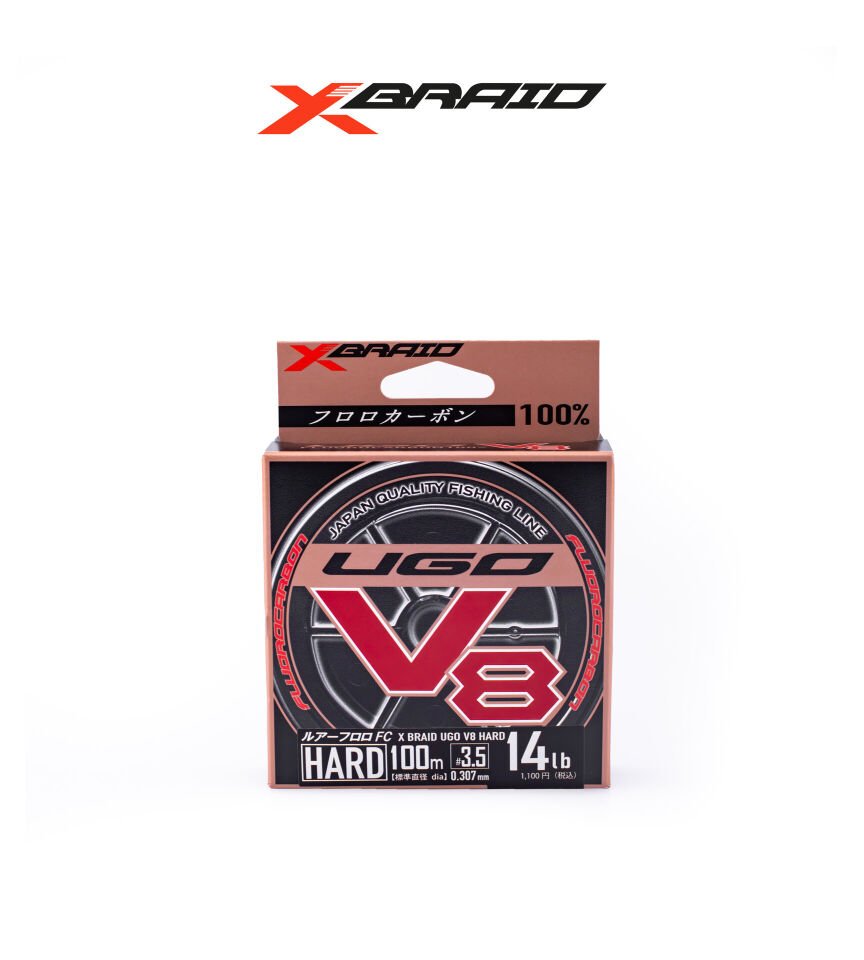 YGK X061 F-UGO V8 HARD FC 100M 6.35KG 0.307