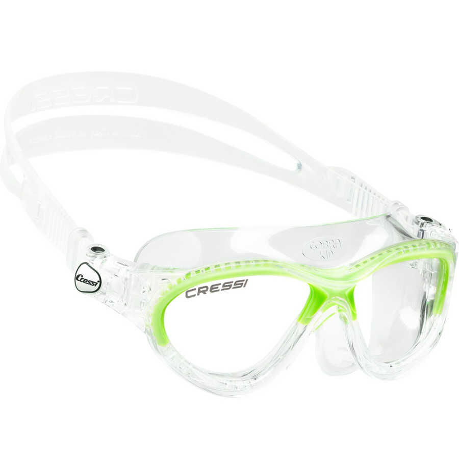 Cressi Mini Cobra Deniz Gözlüğü CLEAR-CLEAR-LIME