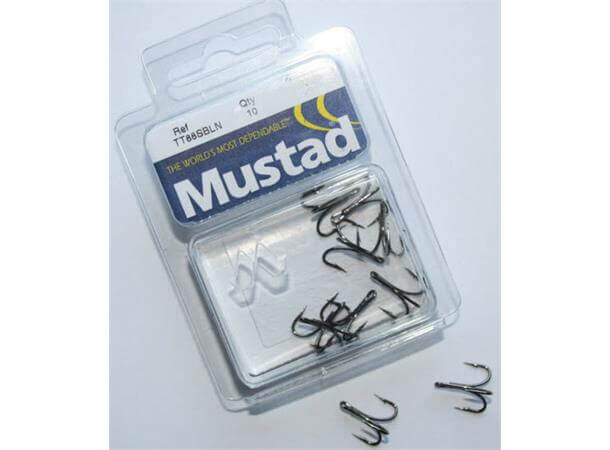 Mustad Olta İğnesi TT 88 SBLN 10 lu NO:8 - METALİK SİYAH