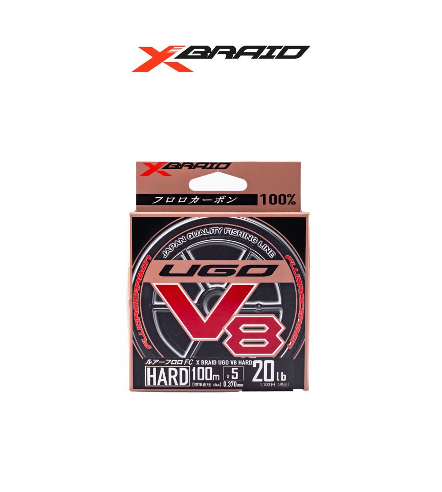 YGK X061 F-UGO V8 HARD FC 100M 9.07KG 0.37