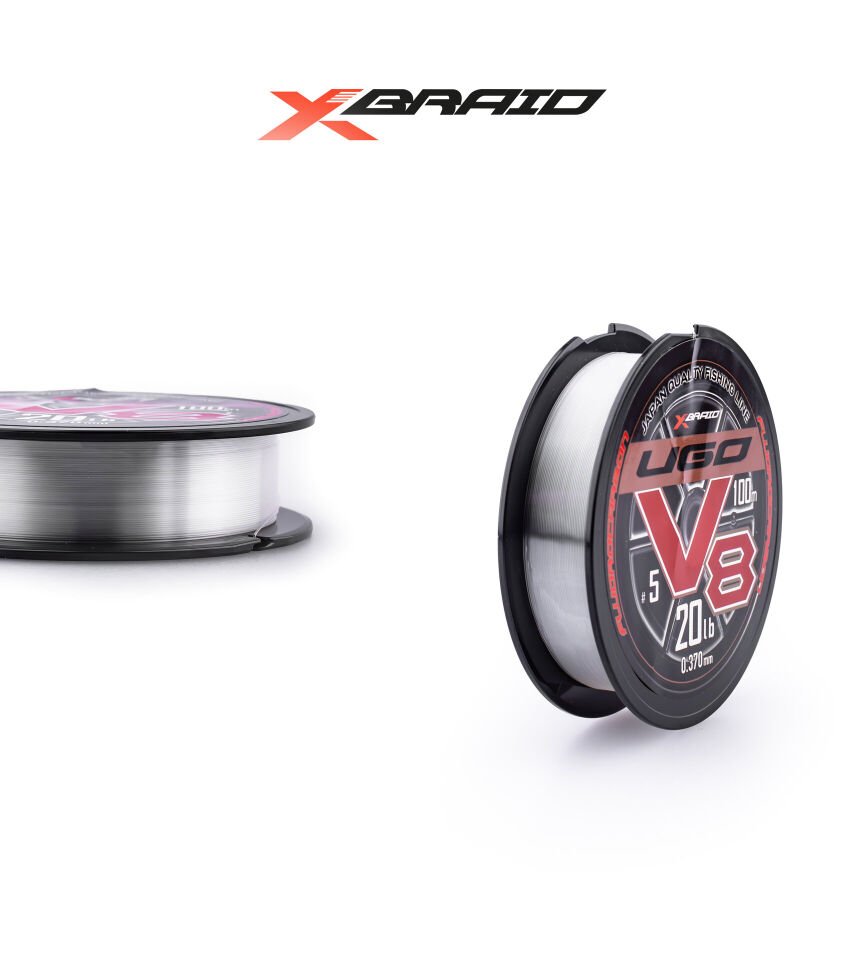 YGK X061 F-UGO V8 HARD FC 100M 9.07KG 0.37