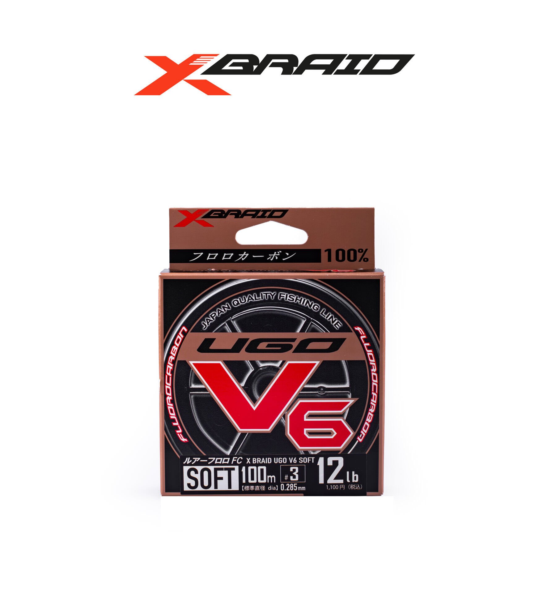YGK X060 F-UGO V6 SOFT FC 100M 5.44KG 0.285
