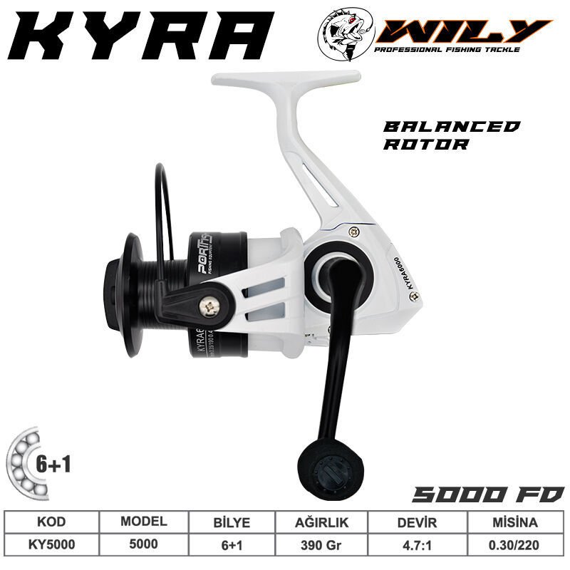 Portfish  Kyra 5000 Olta Makinası 6+1 bb