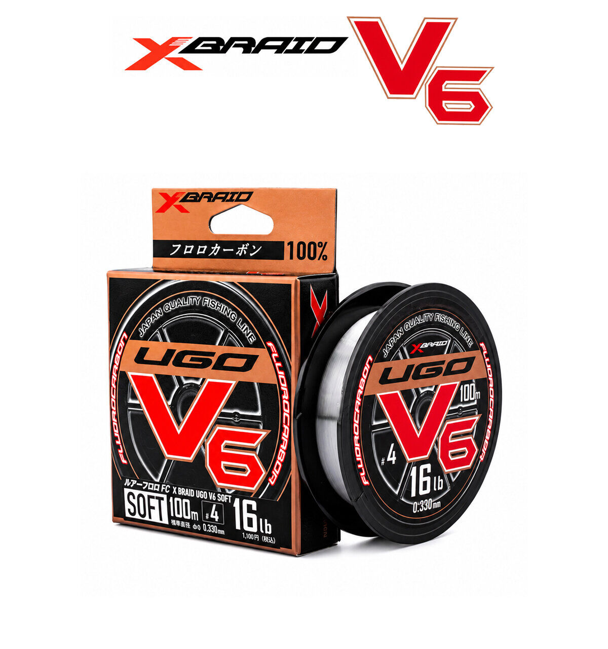 YGK X060 F-UGO V6 SOFT FC 100M 7.26KG 0.33