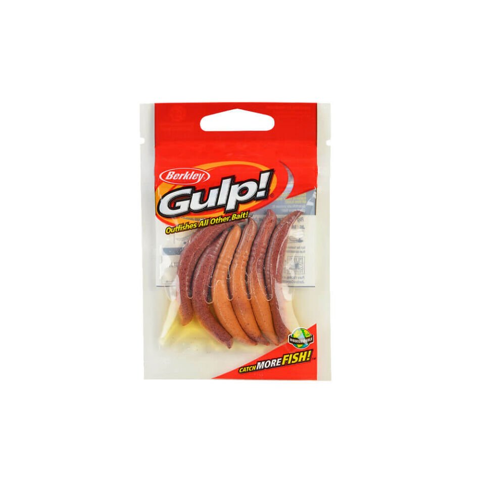 Berkley Gulp Floating Pinched Crawler Sahte Kurt 5CM - 6LI - NIGHTCRAWLER