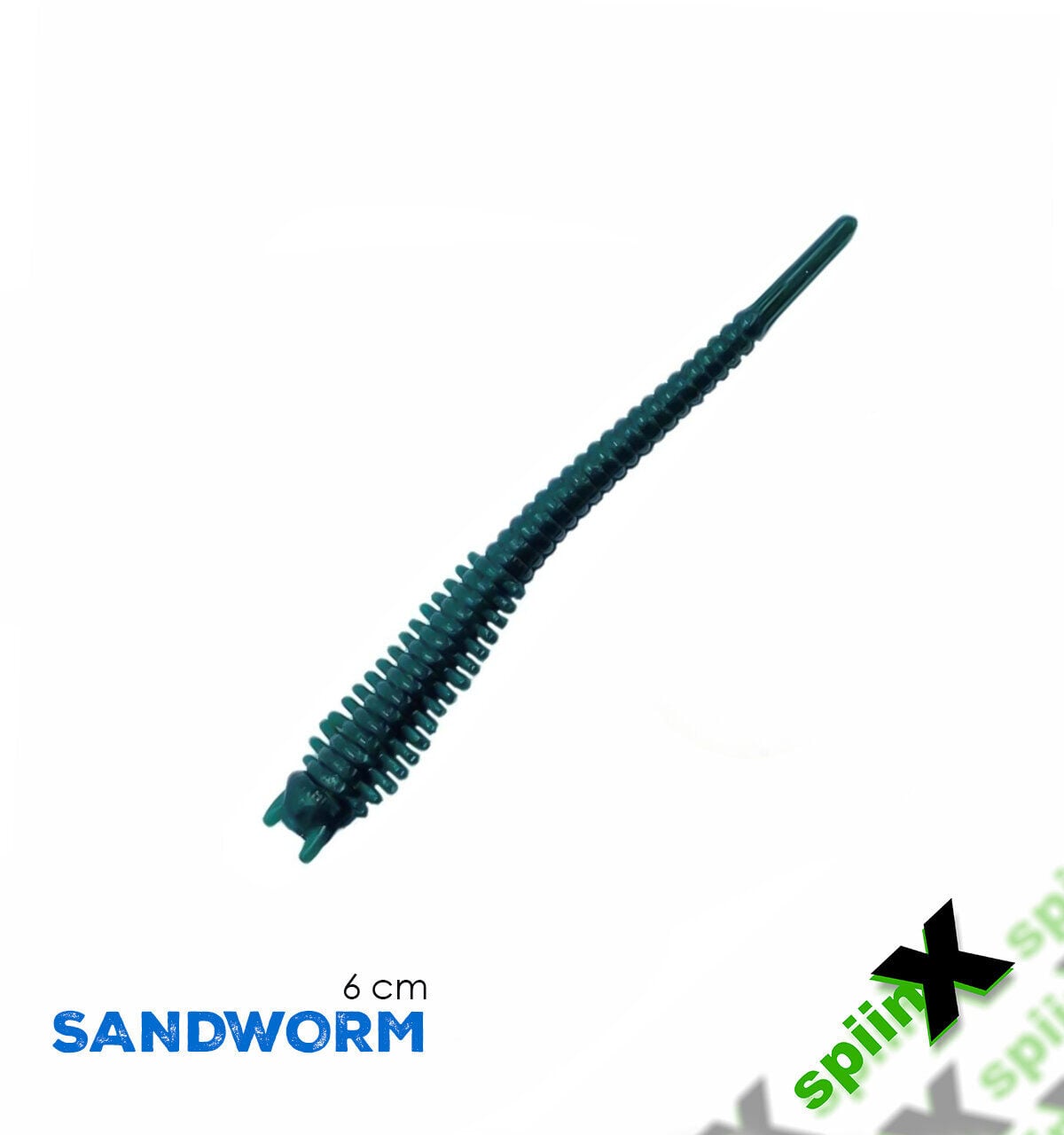 SPIINX SANDWORM SİLİKON 6CM 18P PEARL GREEN