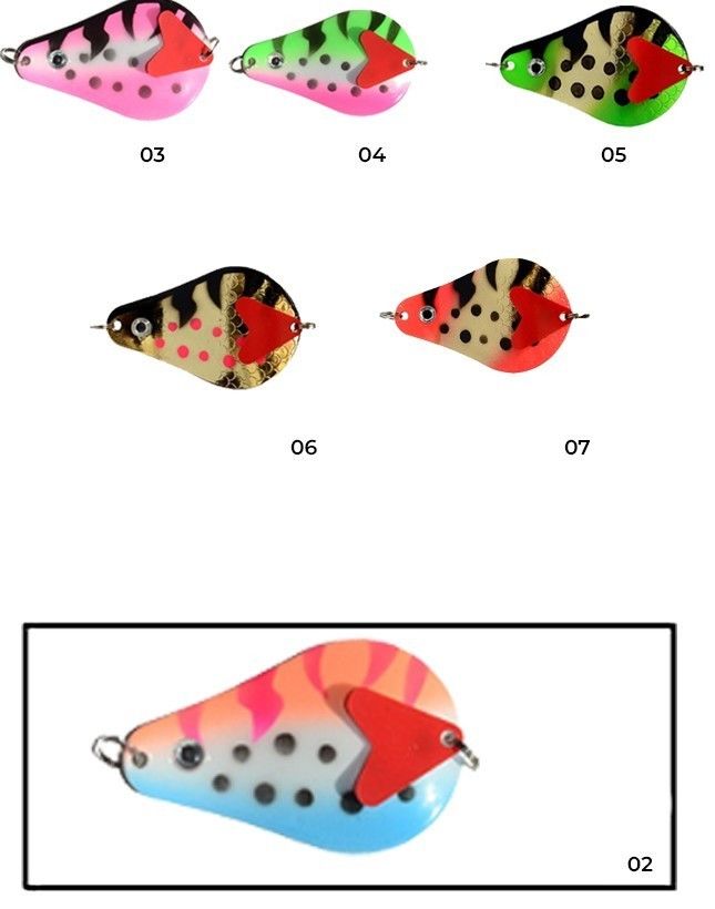 Captain 6124 Turna Kaşığı 30gr Pablo 6cm