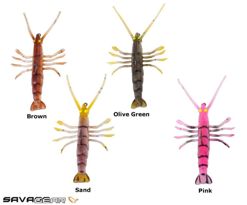 Savage gear TPE Fly Shrimp 5 cm 2.65 gr NL Sahte Balık