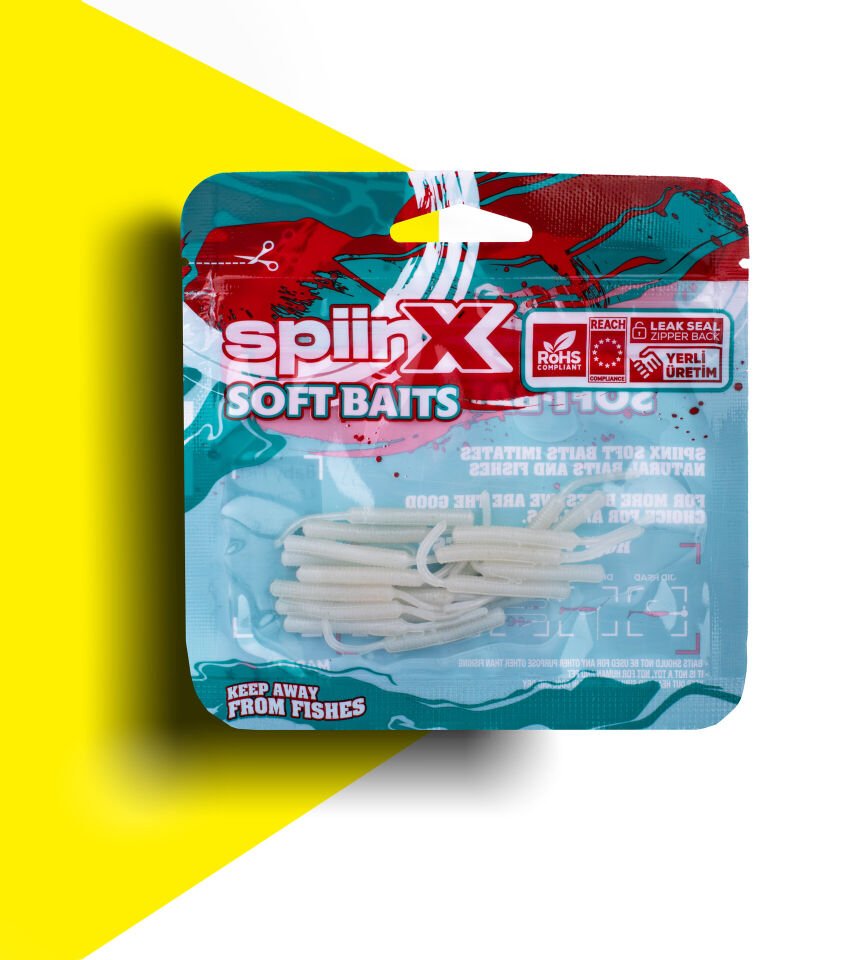 SPIINX BABY FISH SİLİKON 4.5CM 18P WHITE