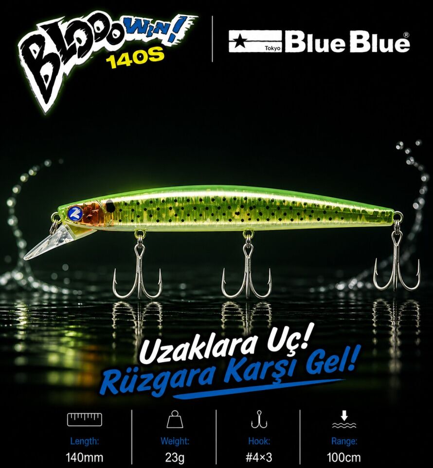 BLOOWIN! 140 SINKING 23G #23