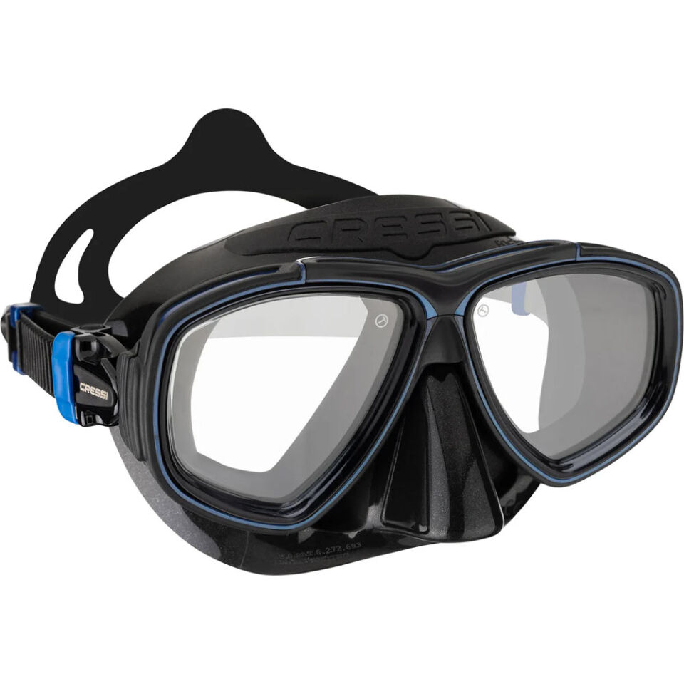 Cressi Prisma Dalış Maskesi BLACK - BLUE