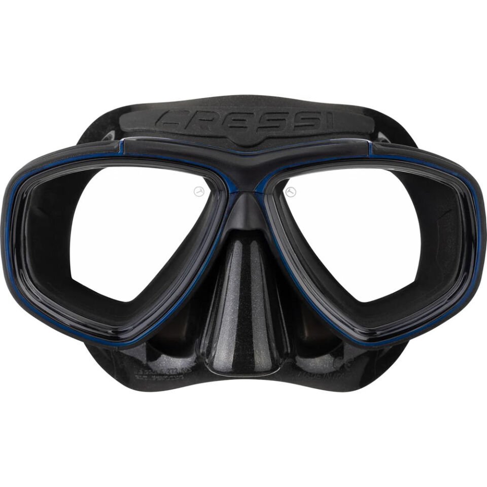 Cressi Prisma Dalış Maskesi BLACK - BLUE