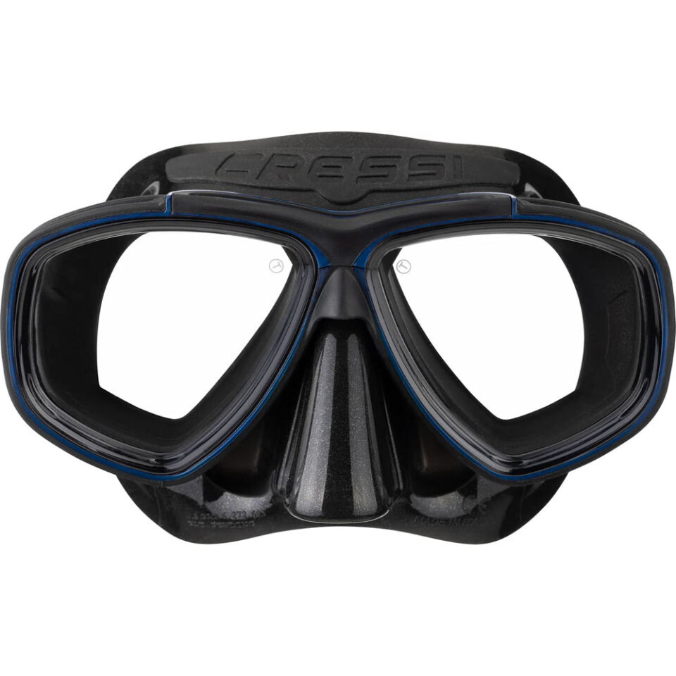 Cressi Prisma Dalış Maskesi BLACK - BLUE