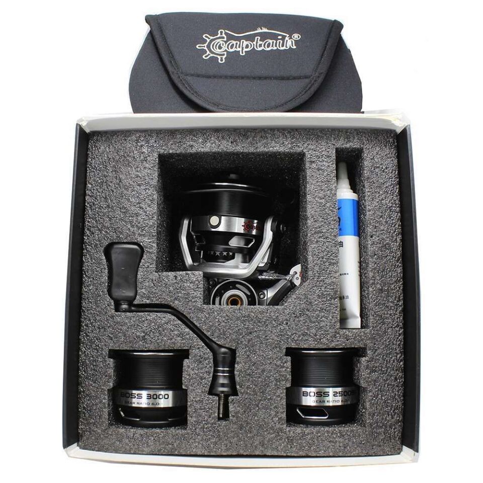 Captain Boss PRO 2500-2508-3000 Spin Makine 9+1 BB