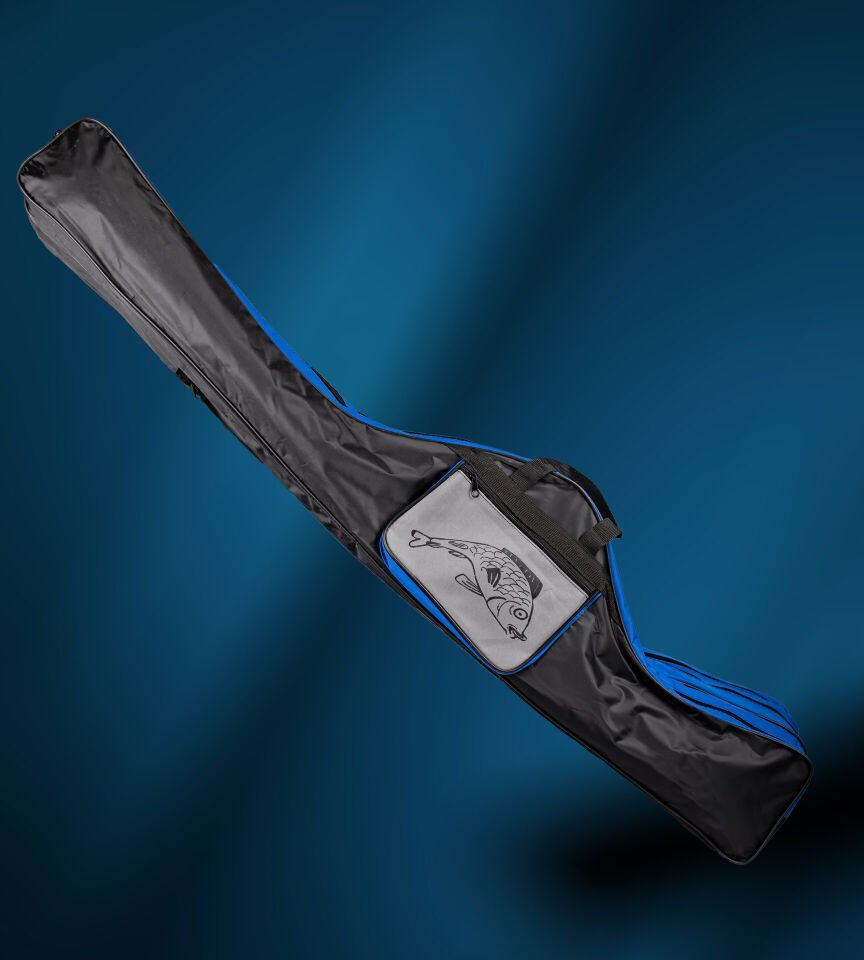 KAMIŞ ÇANTASI 120CM 3 GÖZ MAVİ 2 CEP