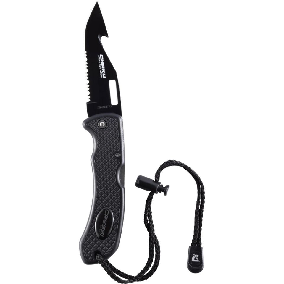 Cressi Chaku Paslanmaz Çelik Dalış Bıçağı