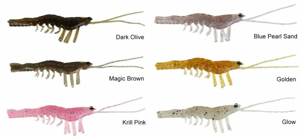 Savage gear LB Manic Shrimp 10 cm 4 Adet Sahte Balık
