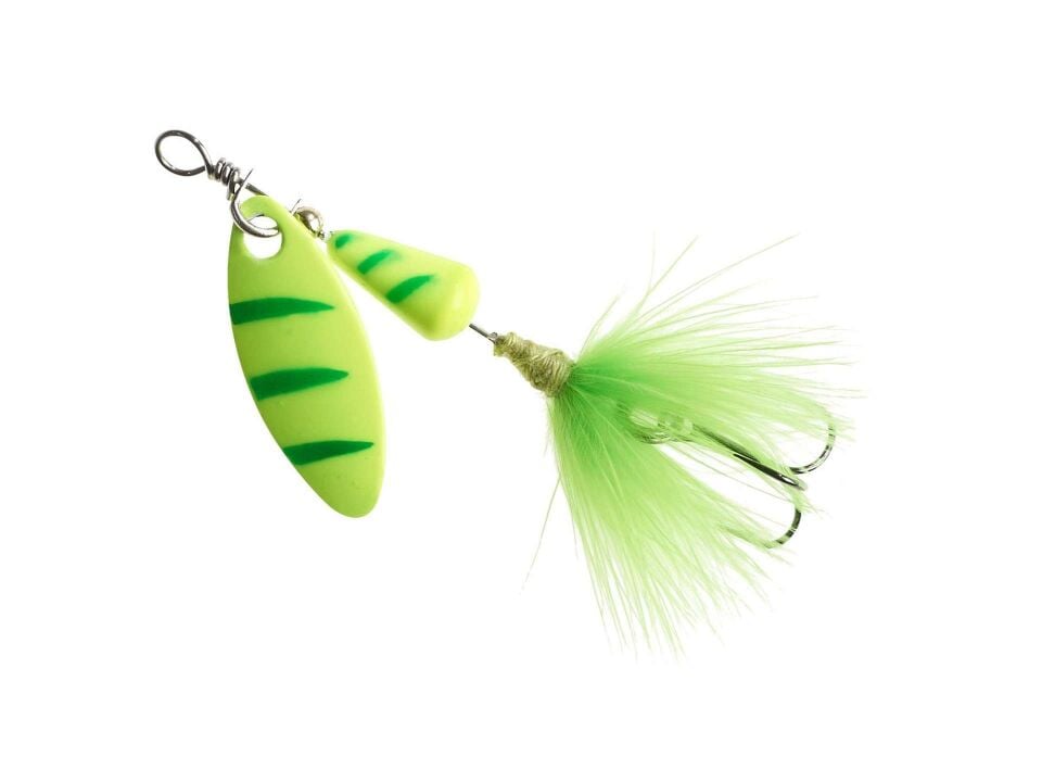 Balzer 13210 Colonel Fuzzy Spin UV Active Tüylü Alabalık Kaşığı Standart