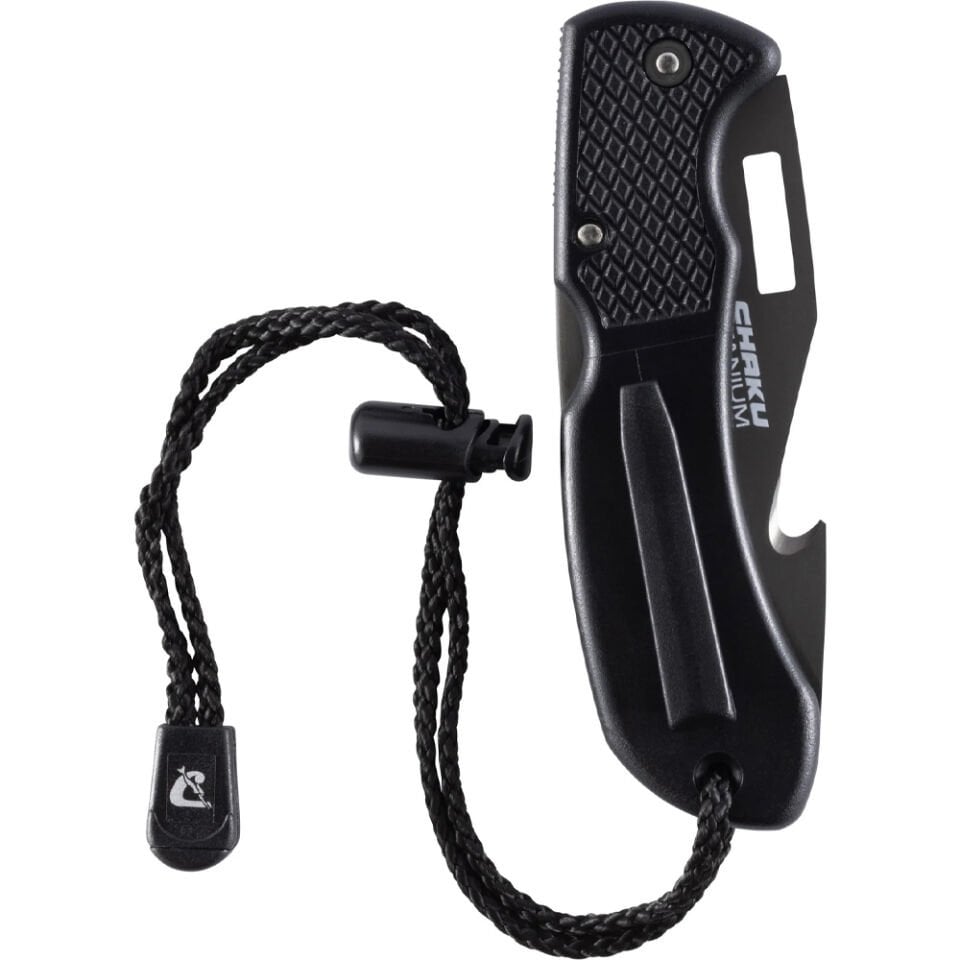 Cressi Chaku Paslanmaz Çelik Dalış Bıçağı BLACK - TITANIUM