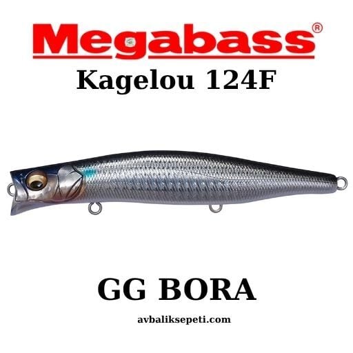 Megabass Kagelou 124F 22 gr