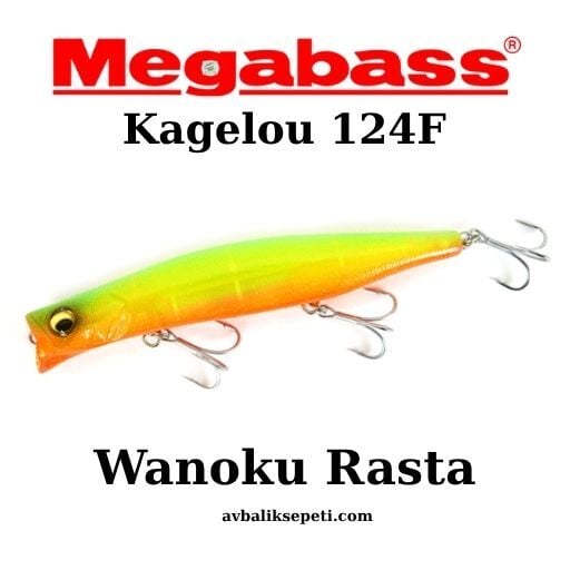Megabass Kagelou 124F 22 gr