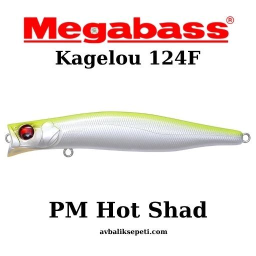 Megabass Kagelou 124F 22 gr