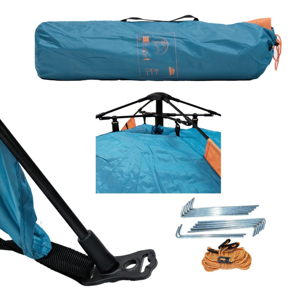 Tenthouse (Auto3) 3 Kişilik Otomatik Çadır (50+195)*235*125 cm