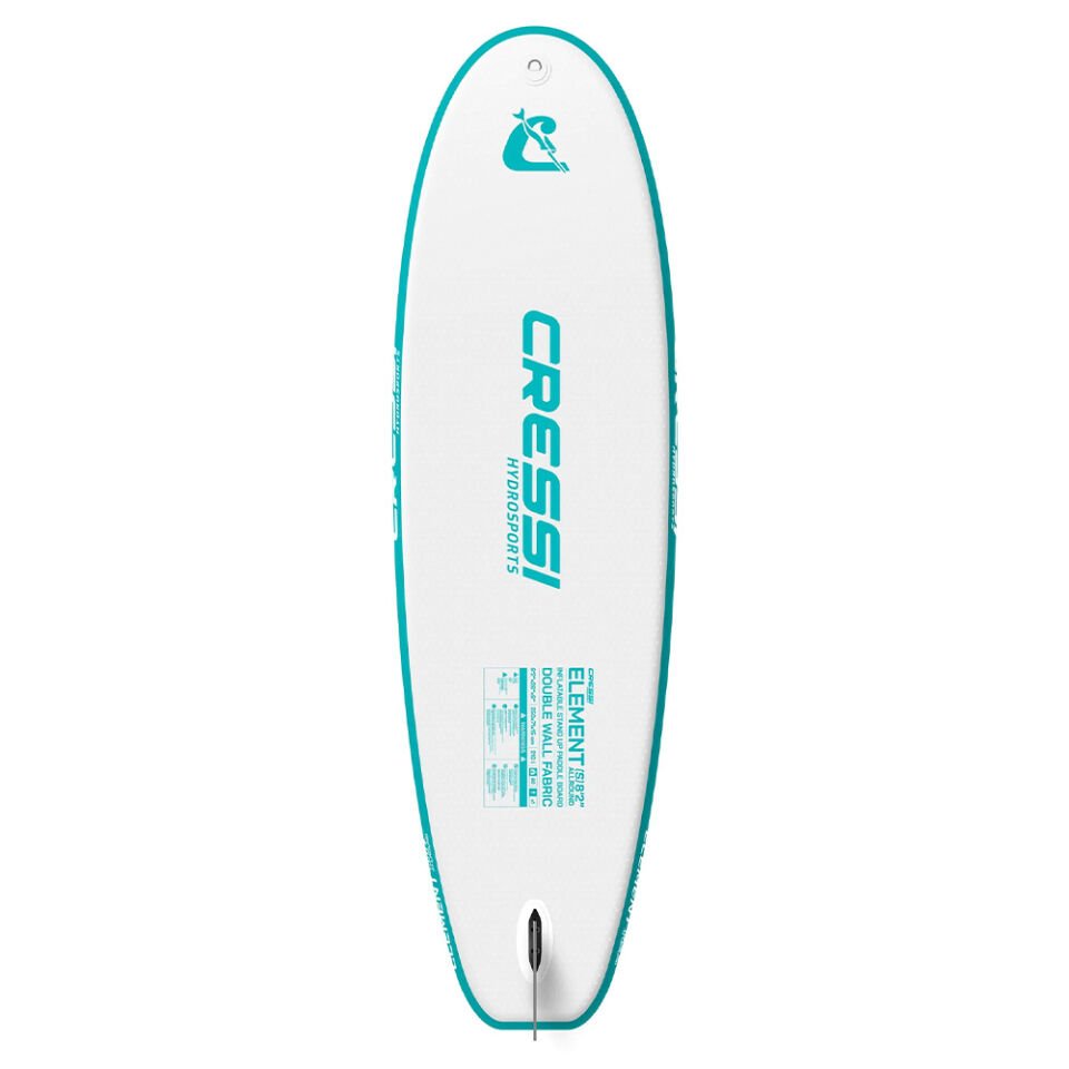 Cressi Element Şişirilebilir Stand Up Paddle (I-SUP) WHITE-AQUAMARINE - 250CM