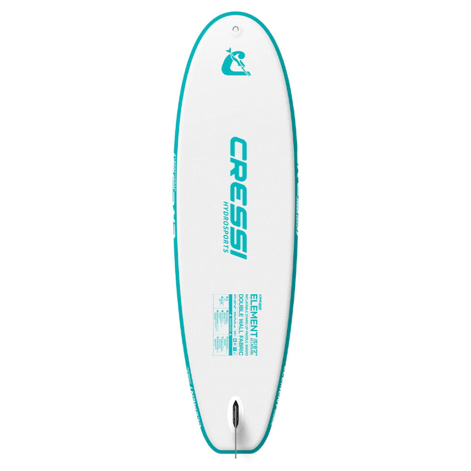 Cressi Element Şişirilebilir Stand Up Paddle (I-SUP) WHITE-AQUAMARINE - 250CM