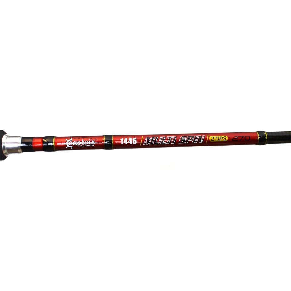Captain 1446 Multi Spin Kamış 270cm 2 Farklı Atar Çift Uçlu 5-25 ve 10-45gr