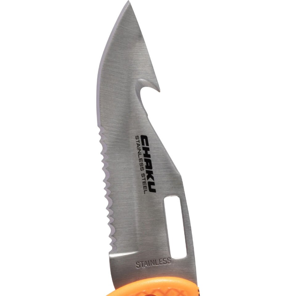 Cressi Chaku Paslanmaz Çelik Dalış Bıçağı Orange