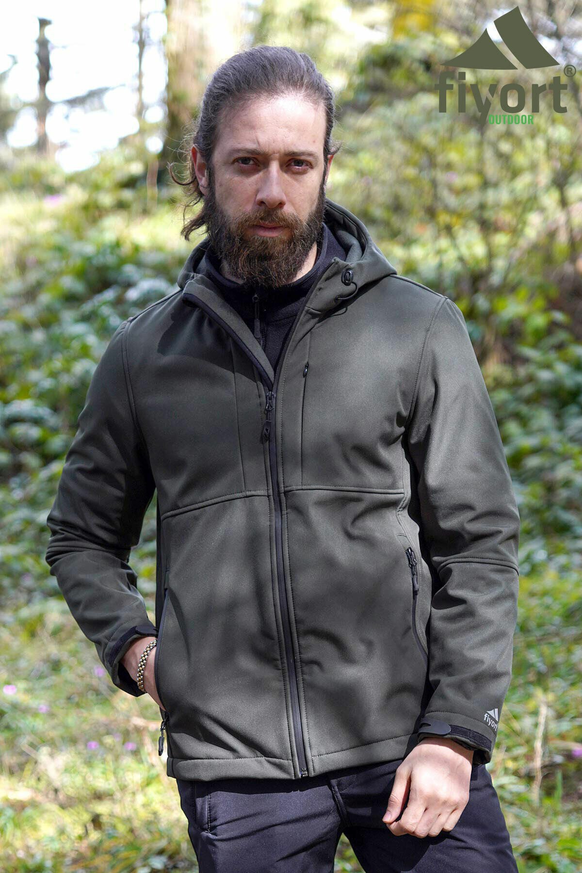 FLAM2 SOFTSHELL MONT HAKİ #S