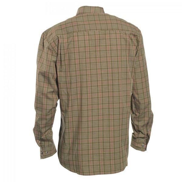 T. DEERHUNTER Marshall Red Kareli Uzun Kol Gömlek 43/44