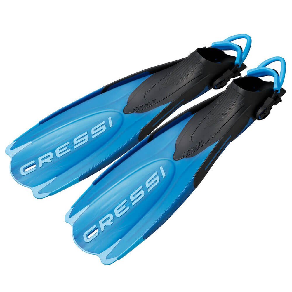 Cressi Maui Dalış Paleti M-L - BLACK - BLUE