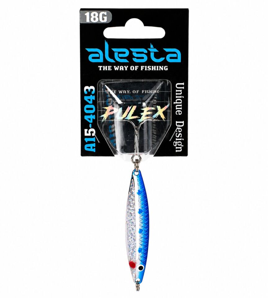 PULEX 18G MAVİ GÜMÜŞ MAVİ NOKTA